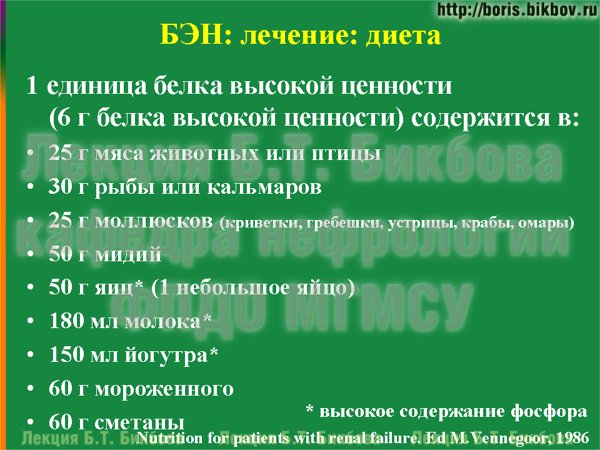 1 единица белка высокой ценности (6 г белка высокой ценности) содержится в